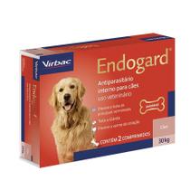Vermífugo para Cachorro Endogard Virbac 30 kg c/ 2 comprimidos