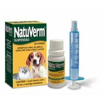 Vermífugo para Cães e Gatos Natu Verm Suspensão - 20 ml