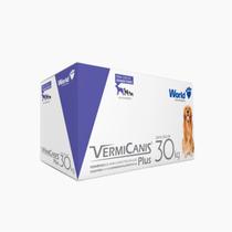 Vermífugo Para Cães Vermicanis PLUS 2,4 Gramas - Display Com 20 Comprimidos