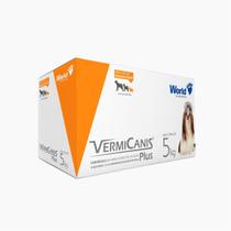 Vermífugo Para Cães Vermicanis PLUS 400 Mg - Display com 40 Comprimidos
