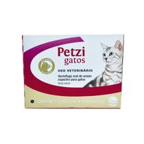 Vermifugo Petzi Gatos Ceva 4 Comprimidos