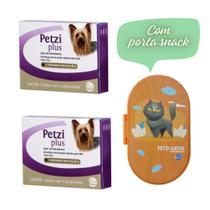 Vermífugo Petzi para Cães de até 5 kg - 4 comp - kit com 2UN