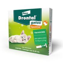 Vermífugo Spot On Gatos de 0,5 a 2,5kg Vermífugo Spot On Gatos de 0,5 a 2,5kg