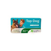 Vermífugo Top Dog Ourofino Para Cães Até 30 Kg C/ 2 Comp.