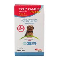 Vermífugo Top Gard Puppy 20ml Vansil
