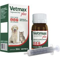 Vermífugo Univet Vetmax Plus Suspensão Oral - 30ml
