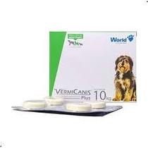 Vermífugo VermiCanis Plus Cães 4 comprimidos - World