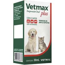 Vermífugo Vetmax Plus Suspensão: 30ml
