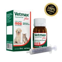 Vermífugo Vetmax Plus Suspensão Oral 30 ml Vermífugo Vetmax Plus Suspensão Oral 30 ml