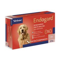 Vermífugo Virbac Endogard para Cães até 30 Kg - 2 comprimidos