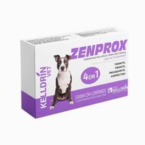 Vermífugo Zenprox Cães Médio Porte 4 Em 1 - Kelldrin