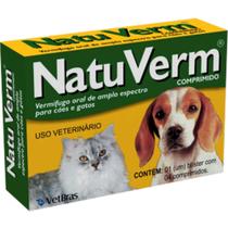 Vermifulgo Natu verm com 4 comprimidos - Vetbras