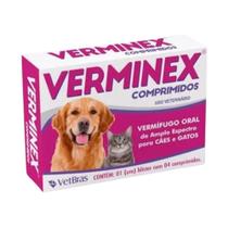 Verminex original caes/gatos 4comp. - VETBRAS