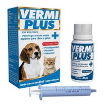 VermiPlus Cães e Gatos 20ml - VetBras VermiPlus Cães e Gatos 20ml - VetBras