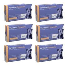 Vermivet Composto Caes e Gatos 600 Mg - 04 Unidades (06 Caixas)