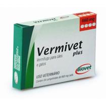 Vermivet Plus 10 kg - 4 comprimidos - Biovet