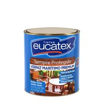 Verniz Acetinado Natural Marítimo Eucatex 900ml