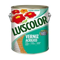 Verniz Acrílico Base Água 3,6L Multisuperfícies Lukscolor
