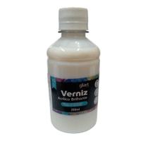 Verniz Acrilico Brilhante 250ml Gliart (a base de agua)