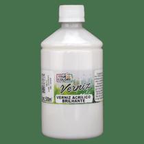 Verniz Acrílico Brilhante 500ml 1/2 Litro - True Colors