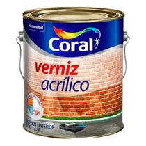 Verniz Acrílico Coral Para Parede Tijolo E Pedra 3,6l