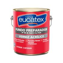 Verniz Acrílico Eucatex Base De Água Incolor 3,6l