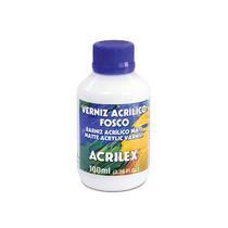 Verniz Acrílico Fosco 100ml Acrilex Kit C/2 Unidades