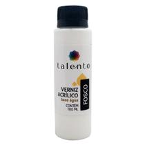 Verniz Acrílico Fosco Base Água Talento 100Ml