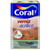 Verniz Acrílico Incolor 18 Litros - CORAL - Tintas Coral
