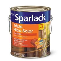 Verniz Alto Brilho Duplo/Triplo Filtro Solar Sparlack Natural 3.6l - Coral