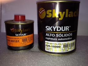 Verniz alto sólidos 15000 skylack repintura automotiva