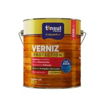 Verniz Base Água Canela Brilhante 3,6l Tinsul