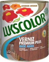 Verniz Base Água Madeira Cores 900ml Lukscolor Móveis (Imbuia)