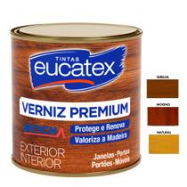 Verniz Brilhante para Madeira 225ml - Imbuia Mogno Natural