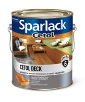 Verniz Cetol Sparlack Premium Exterior Deck Natural Galão 3,6 Litros