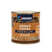 Verniz Copal 225ml - Acabamento Brilhante - Diluível em Aguarrás - Para Rolo, Pincel ou Pistola Verniz Copal 225ml - Acabamento Brilhante - Diluível em Aguarrás - Para Rolo, Pincel ou Pistola