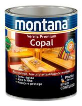 Verniz Copal Transparente Pronto Uso Brilhante Montana 0,9 Lt