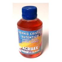 Verniz Cristal Auntêntico Acrilex 100Ml