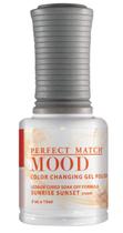 Verniz de gel para unhas LeChat Perfect Match Mood Sunrise Sunset 15 ml