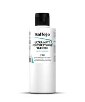 Verniz de poliuretano Vallejo Ultra Matt Finish 200mL Verniz de poliuretano Vallejo Ultra Matt Finish 200mL