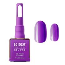Verniz de unhas em gel Kiss New York Summer Collection 10mL roxo Verniz de unhas em gel Kiss New York Summer Collection 10mL roxo