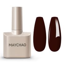 Verniz de unhas em gel MAYCHAO Deep Cherry Red 15 mL UV/LED Soak Off
