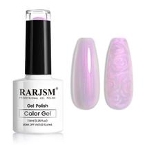 Verniz de unhas em gel RARJSM Pearl Glitter Lavender Shimmer 7,5 mL Verniz de unhas em gel RARJSM Pearl Glitter Lavender Shimmer 7,5 mL