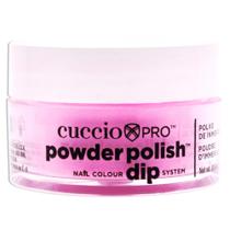Verniz de unhas em pó Cuccio Colour Neon Pink 15mL