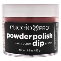 Verniz de unhas em pó Cuccio Colour Oh, Fudge! 50mL para manicure