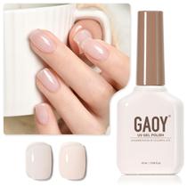 Verniz de Unhas GAOY Nude Jelly Gel - 16ml - Transparente e Translúcido