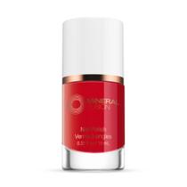 Verniz de unhas Mineral Fusion Fast 'N Fabulous Bright Red 10mL