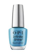 Verniz de unhas OPI Infinite Shine Never Leavin' Blue de longa duração