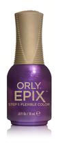 Verniz de unhas Orly Epix Flexible Color legendado 18 mL em roxo