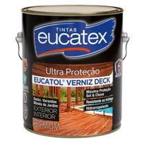 Verniz Deck Eucatol Madeira Semi Brilho Premium 3,6l-Eucatex